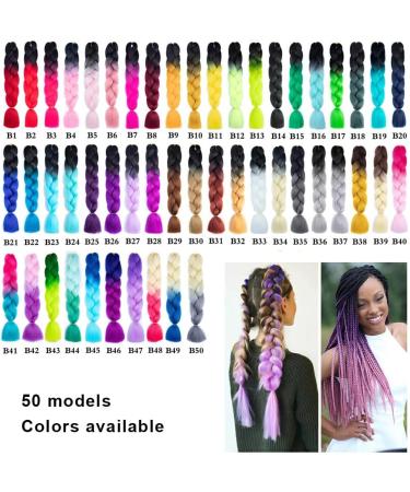 BOKIOESDE Style Upgrade Synthetic Hair Extensions Designed For Braiding Natural Colorhigh Similarity To Real Hair B9 - Buy Online on GoSupps.com