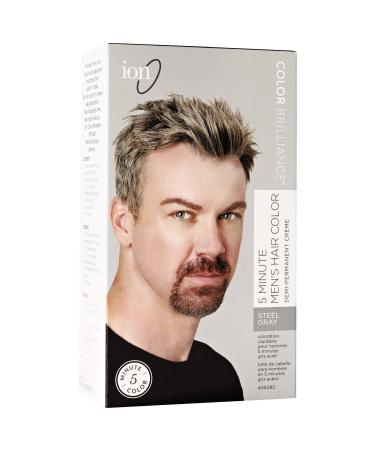 Ion Steel Gray 5 Minute Hair Color | Fast Easy Steel Gray Hair Dye - Shop Internationally - Buy Online on GoSupps.com