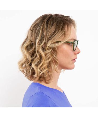 Muunel Blue Light Blocking Glasses Essilor Lenses Luca UVAllBlue Women Green -5.75 x - Buy Online on GoSupps.com