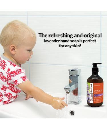 Himalayan Pink Salt & Lavender Extracts Hand Soap - 14 Oz (Pack of 3) - Buy Online on GoSupps.com