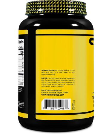 Primaforce Whey Protein Isolate Powder (Vanilla 2 lbs) - Non-GMO Gluten Free - Buy Online on GoSupps.com