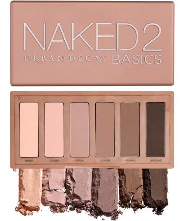 Urban Decay Naked Basics 2 Eyeshadow Palette - 6 Matte Nudes for Natural Looks - Travel-Friendly Compact Size - 7.8g - Buy Online on GoSupps.com
