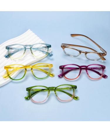 Eyekepper 5 Pack Fashion Reading Glasses for Women - +2.50 Strength Stylish & Comfortable International Shipping Available - Buy Online on GoSupps.com