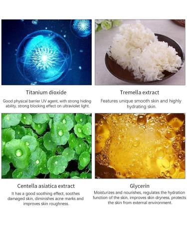 Mushroom Head Air Cushion BB Cream - Long Lasting Nude Matte Concealer for Oil Control - Moisturizing Foundation Whitening Makeup - Natural Skin Tone | Face Beauty Makeup - Buy Online on GoSupps.com