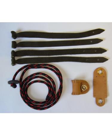 Falconry aylmeri anklets Jesses & Leash Set Extra Large
