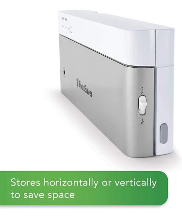 FoodSaver Compact Vacuum Sealer Machine - Airtight Food Storage & Sous Vide, White - Buy Online on GoSupps.com