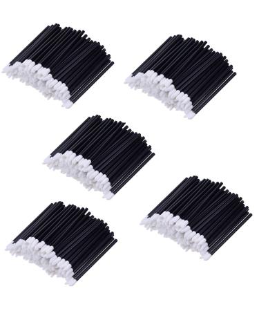 Disposable Lip Wands Gloss Brush Lipstick Concealer Brushes 500/200/100/50 Lipstick Lip gloss Wands Applicator Perfect Makeup Beauty Tool Kits MISKEEN (500 WANDS)