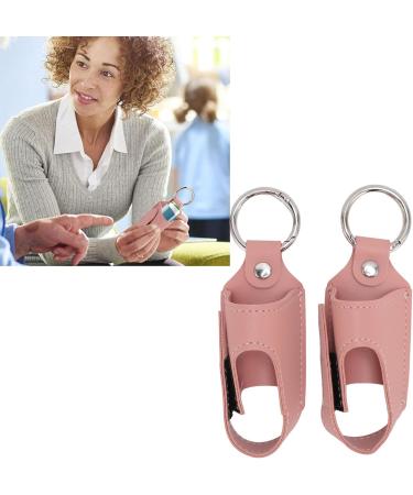 Asthma Inhaler Carrying Holder Asthma Inhaler Holder 2pcs Storage Fixation Protection for Home (Pink) - Buy Online on GoSupps.com