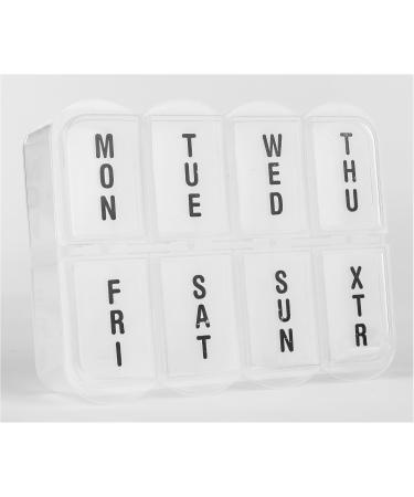 Fashion Smart Women's Travel Pill & Vitamin Organizer | Stylish & Convenient Solution for Vitamins & Medications - Buy Online on GoSupps.com