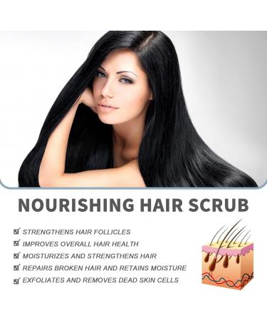 EXQST Nourishing Root Scrub Purifying Scrub for Hair Regrowth Scalp Scrub for Hair Growth Nourishes Hair and Reduces Hair Loss - Buy Online on GoSupps.com