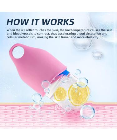 Pelctfcr Ice Face Roller - Brighten Skin & Enhance Glow | Reduce Fine Lines & Shrink Pores | Reusable Facial Tool for All Skin Types - Buy Online on GoSupps.com