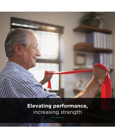 TheraBand Resistance Bands 50 Yard Roll - Red Medium, Ideal for Physical Therapy, Pilates, At-Home Workouts - Buy Online on GoSupps.com