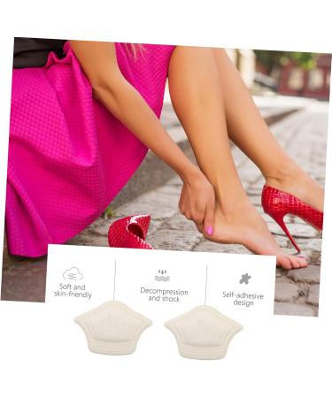 NOLITOY 9 Pairs Cuttable Heel Cushion Inserts Invisible White Shoe Pads for Foot Comfort & Protection | Perfect for Women s Sneakers & Heel Rubbing Relief - Buy Online on GoSupps.com