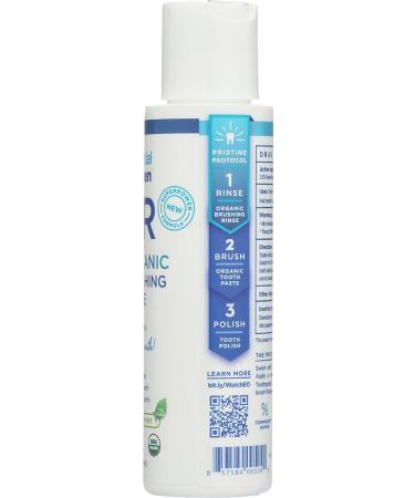 Via Nature Organic Peppermint Essential Oxygen Brushing Rinse - 3 oz - Buy Online on GoSupps.com