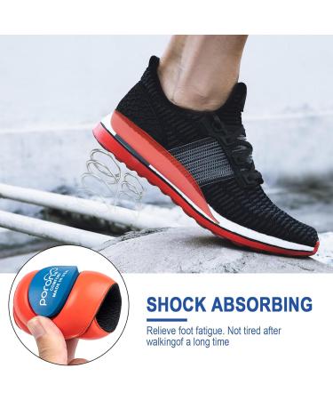 Plantar Fasciitis Heel Cups | Orthotic Inserts for Heel Pain & Achilles Tendonitis | Shock Absorbing 3/4 Arch Support Insoles - Men & Women Sizes - Buy Online on GoSupps.com