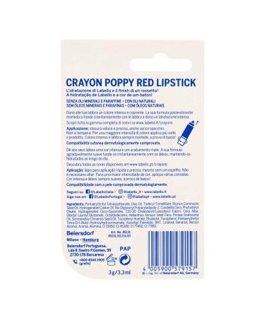 Buy Crayon Stick Poppy Red - High-Quality Vibrant Art Supplies | International Shipping Available - Buy Online on GoSupps.com