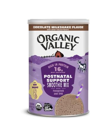 Organic Valley Postnatal Support  Organic Smoothie Mix  Chocolate  10 oz
