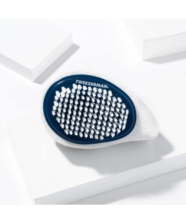 Tweezerman Evening Blue Nail Brush & Callus Remover - Premium Quality Beauty Tool | International Shipping Available - Buy Online on GoSupps.com