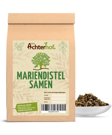 250 g milk thistle seeds whole milk thistle naturally from Achterhof 250 g (1 pack)