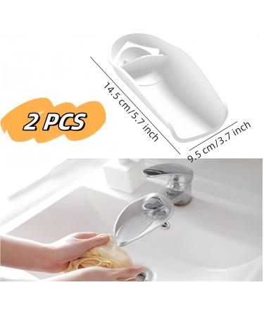 Faucet Extender For Kids Sink 2PCS Extender For Toddlers Sink Extender For Kids Faucet Bathroom Wash Tap Washing Helper Hand Washing Faucet Extension Kids Bath Safety Protection For Baby And Children - Buy Online on GoSupps.com