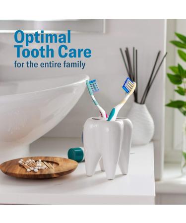 6 Pack of Reusable Medium Soft Toothbrushes with Nylon Bristles - Individually Wrapped for Oral Hygiene and Dental Health by Blasting Health - Buy Online on GoSupps.com