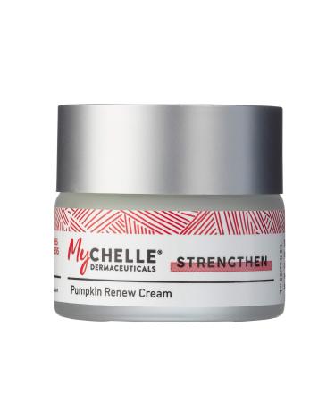 MyCHELLE Dermaceuticals Pumpkin Renew Cream (1.2 Fl Oz) - Daily Face Moisturizer with Pumpkin Seed Oil, Cloudberry Extract & Antioxidants - Moisturizes, Nourishes & Strengthens Skin