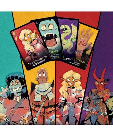 Dungeon Mayhem Card Game: Dungeons & Dragons | 24 Players | 120 Cards - Buy Online on GoSupps.com