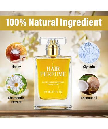 Hair Perfume Hair Essential Oil Perfume for Women Pheromone Fragrance for Dry Damaged Hair Hair Mist with Anti Frizz Nourishing Premium and Long-lasting Scent - Buy Online on GoSupps.com