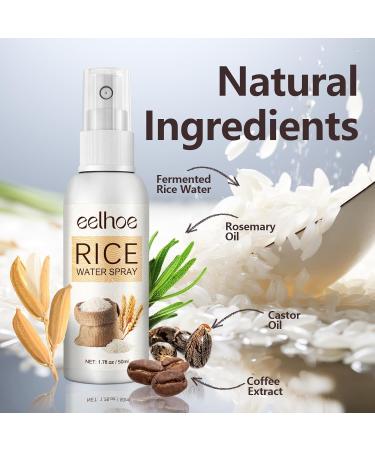 LIESE Rice Water Serum with Rosemary Oil - Hair Growth Treatment for Men & Women - 1.7 FL OZ - Buy Online on GoSupps.com