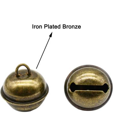 Maydahui 50PCS Vintage Jingle Bell 1 Inch Antique Copper Pet Pendants Christmas Decor - Buy Online on GoSupps.com