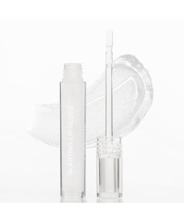 R.Y.M Lip Gloss for Dry Lips Non-Sticky Lip Gloss that Stays on Hydrating Clear Shimmer Lip Gloss Glitter Flower Scent Dry Lip Care Offer Intense Color(#06 Flower Scent 0.12 Ounce (Pack of 1)) #06 Flower Scent 0.12 Fl Oz (Pack of 1)