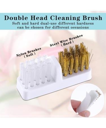 Andibro 2 In 1 Nail Drill Bits Holder 30 Holes Dustproof Nail Bits Organizer Nail Drill Bits Cleaning Brush Case Dustproof Nail Art Drill Bits Stand Display Storage Box Cleaner Manicure Tool (Blue) - Buy Online on GoSupps.com