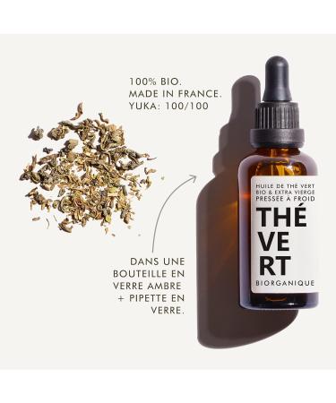 Organic Green Tea Oil (Camelia) - 100% Pure Natural Cold Pressed & Organic - 50ml - Anti-Aging Care Skin Scars and Stretch Marks. - Buy Online on GoSupps.com