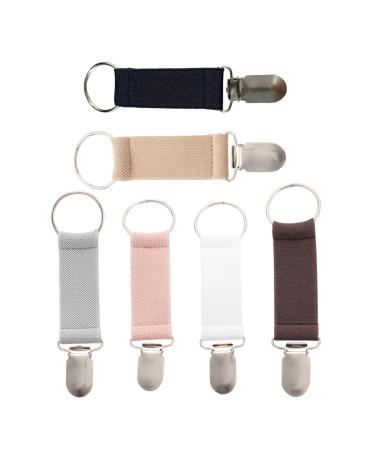 FXWITICH beach locks for travel hat clips women's sun clip 6 pieces handbag portable non-slip outdoor hanging organizer suitcase backpack hat gloves holder A