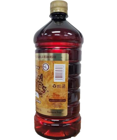 Mexican Vanilla Totonacs (Amber / Ambre 1 Liter / 1 Litre) Amber / Ambre 1 Liter / 1 Litre - Buy Online on GoSupps.com