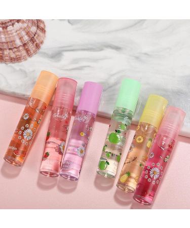 6 Pack Glitter Lip Gloss Set | Moisturizing Transparent Lip Care | Fragrant Lip Lotion for Soft Hydrated Lips - Buy Online on GoSupps.com