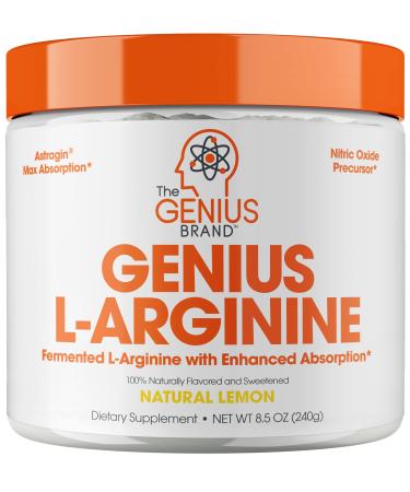 Genius L Arginine Powder - Lemon - 30 Servings