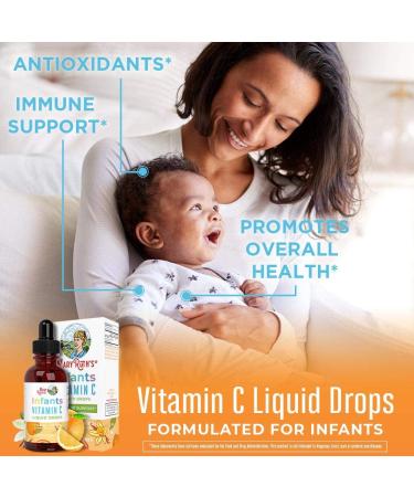 MaryRuth Organics Infant Vitamin C Drops - Orange & Vanilla, 2 fl oz | 0-12 Months - Buy Online on GoSupps.com