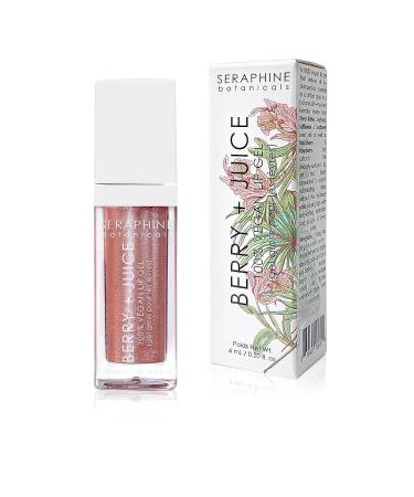Seraphine Botanicals Berry + Juice Vegan Lip Gel Tinted Gloss 0.20 fl oz - Rose Currant - Buy Online on GoSupps.com