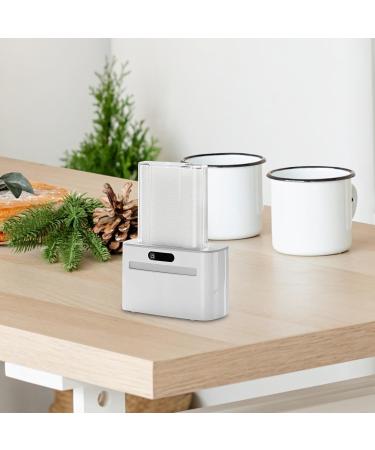 Kowaku Toothed Holder - Intelligent Dental Floss Dispenser & Organizer for Home Office & Dining - Gray Dental Floss Case - Buy Online on GoSupps.com