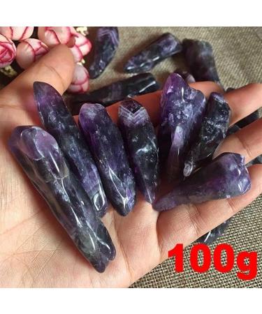 KUYIN Natural Rough Amethyst Quartz Crystals Stones for Reiki Crystalfor Jewerly Making Necklace Wire Wrapping Pendants Ornaments Stone Crystal Reiki - Buy Online on GoSupps.com
