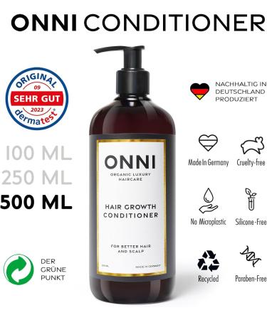 ONNI Organic Hair Growth Conditioner 500 ml - Buy Online on GoSupps.com