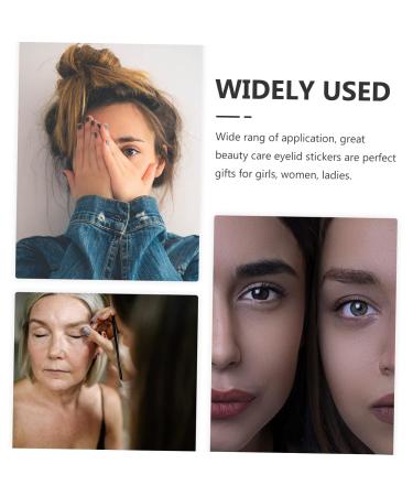 BELLIFFY 4 Rolls Double Eyelid Stickers Natural Ultra Invisible Instant Eyelid Lifter Strip Double Eyelid Strip Female Eyelid Tape Eye Shaping Makeup Supplies Round Stickers Eye Sticker Pvc - Buy Online on GoSupps.com