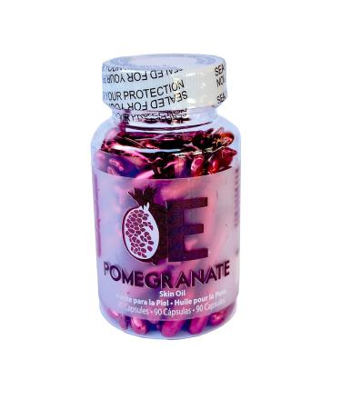 Pomegranate Skin Oil Capsules by EasyComforts - 90 Capsules