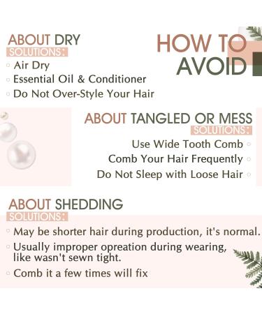 Buy Runatur Brown Real Hair Extensions 40cm | Smooth 100g Human Hair Treats for Sewing #4 - Buy Online on GoSupps.com