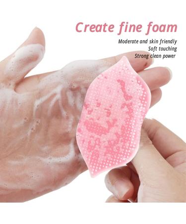5pcs Lip Scrub Brush Silicone Exfoliating Lip Brushes with Sucking Cup Facial Cleansing Brush Face Washing Applicator Bendable Soft Lip Scrubbers Deep Cleaning Exfoliating Brush Tool - Buy Online on GoSupps.com