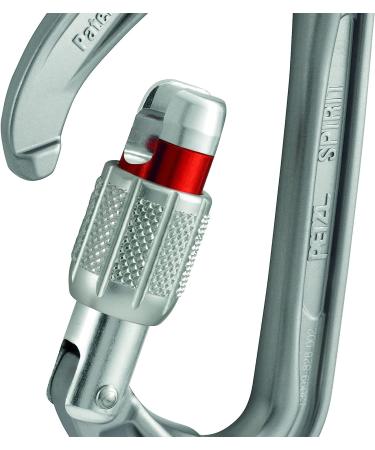 Petzl Spirit Carabiner - Compact Ultra-Lightweight Screw-Lock for Rock and Ice Climbing - Buy Online on GoSupps.com