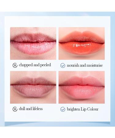 Red Warm Lipstick 38g with 50 Lip Brushes Temperature Lip Balm Full and Groomed Lips Waterproof Moisture Proof Dried Lipstick - Buy Online on GoSupps.com