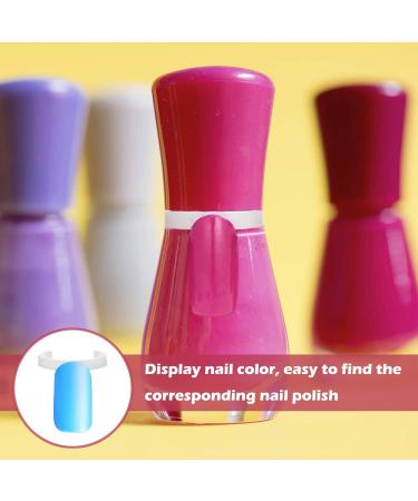 Uerry 200 Pcs Artificial Nail Tips & Rings - Perfect for Nail Studios Training & Personal Collections - Buy Online on GoSupps.com