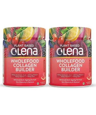 READ QURA Based Collagen for Skin Elasticity and Renewal 50 Servings Watermelon 200 gm Pack of 2